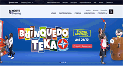 Desktop Screenshot of blumenaunorteshopping.com.br